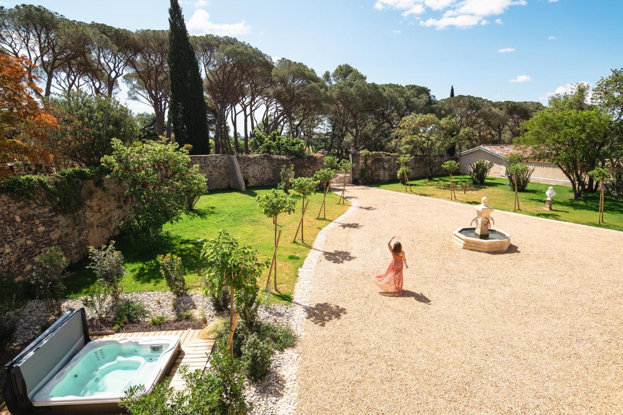 Chateau Du Parc - Gites & Spas A Pézenas Dış mekan fotoğraf